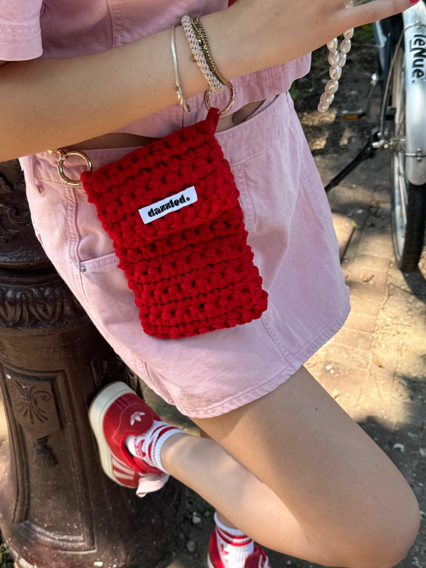 The Festival Bag | Dazzled x Pep-Strep: Red