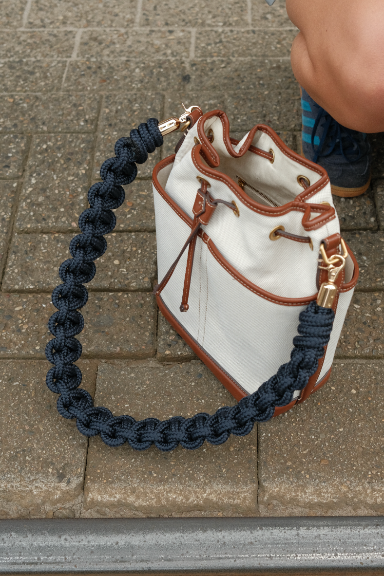 Navy Blue - Chunky bagstrap