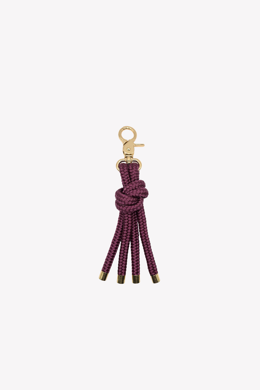 Burgundy Purple - Keychain