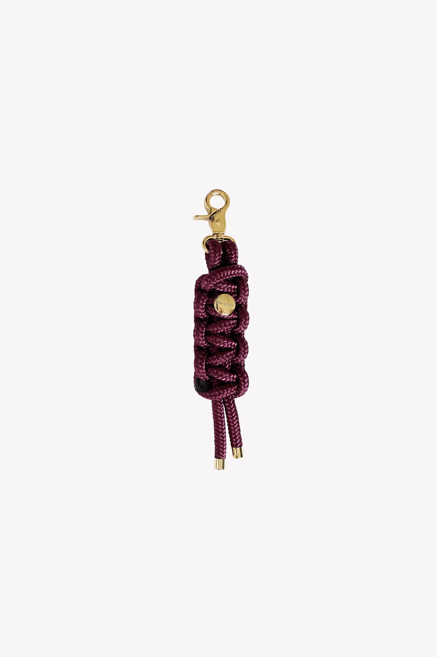 Burgundy purple - Chunky Keychain